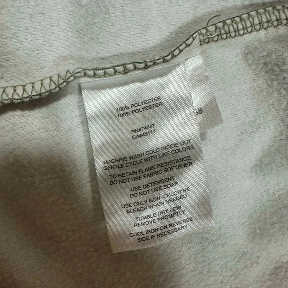 Bass Pro Shops Outdoor Kids Fleece Woodland Pajamas - 12 months - Picture 5 of 5